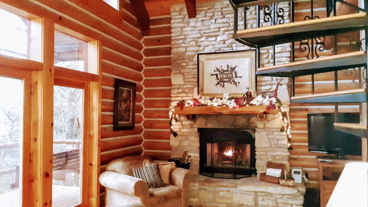 Cherokee Mountain Log Cabins Eureka Springs Exteriör bild